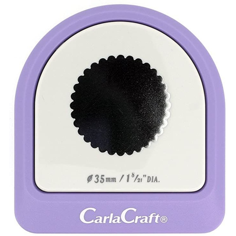 CARL Mega Jumbo Craft Punch CP Scallop 35