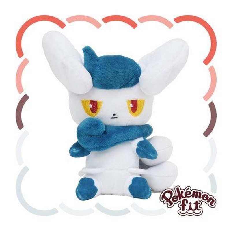 Pokemon Center Original 678 Plush Pokemon Fit Meowstic (Female Form)
