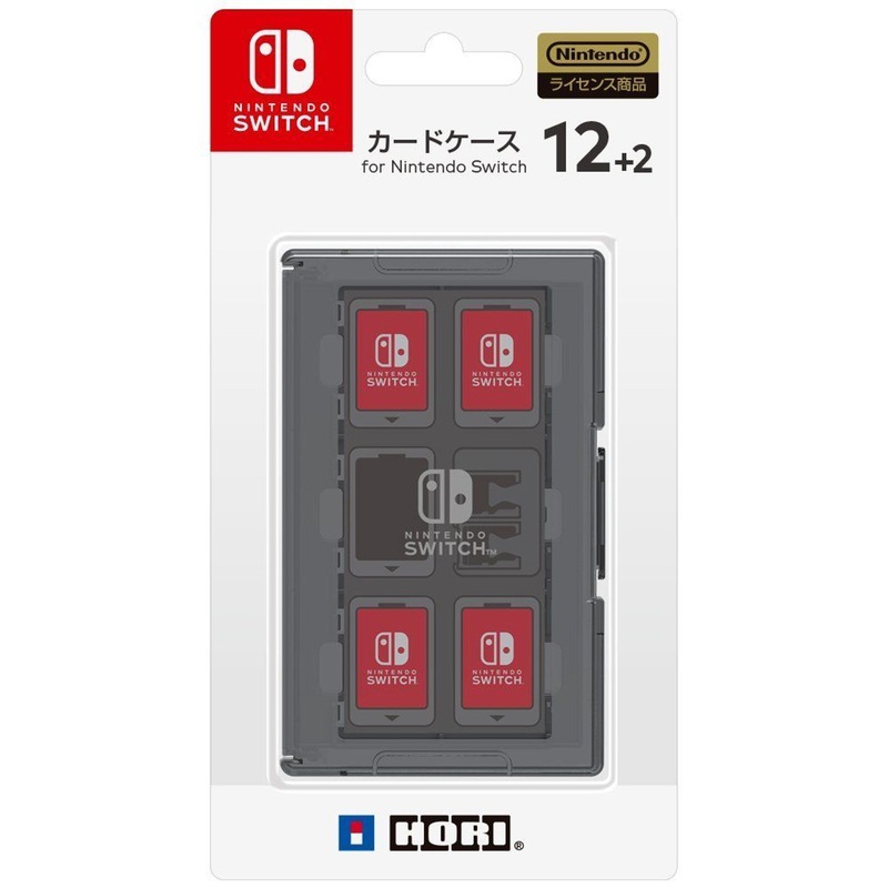 Hori Game Card Case 12+2 Black for Nintendo Switch