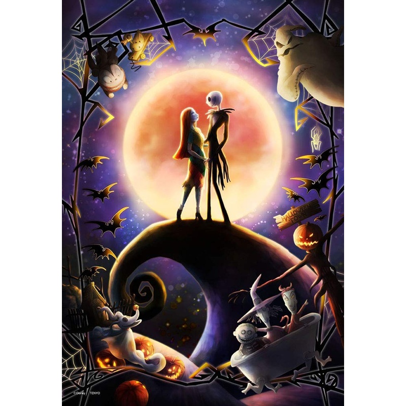Tenyo Japan Jigsaw Puzzle DPG500-222 Disney Nightmare Before Christmas (500 S-Pieces)