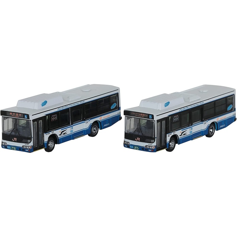Tomytec Bus Collection JR Tokai Bus Hino Blue Ribbon City Hybrid 2 Bus Set (N scale)