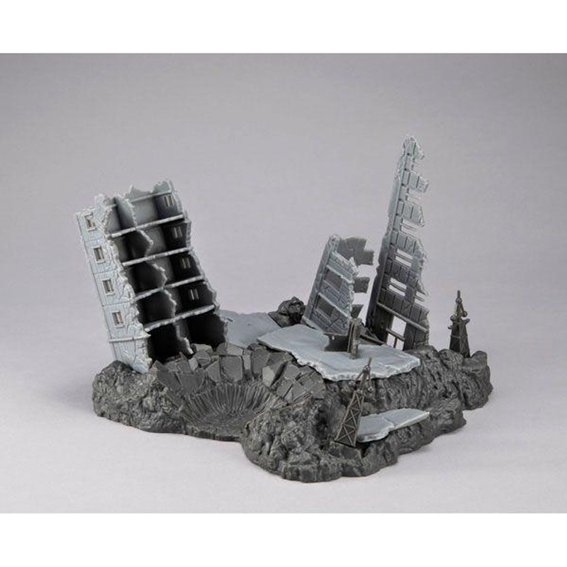 MegaHouse RM Series G Structure Mobile Suit Gundam GS02M New York City Ruins (Material Color Edition)