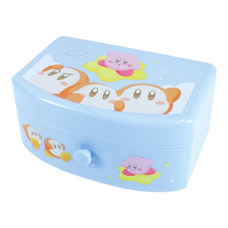 T’s Factory Kirby Jewelry Box With Drawer Waddle Dee Up
