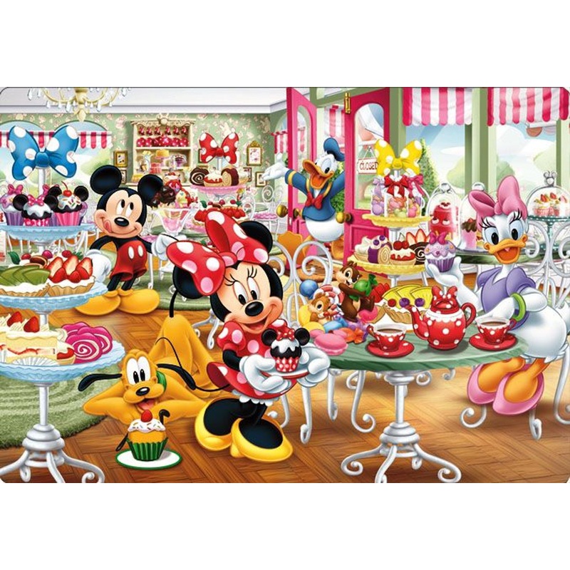 Tenyo Jigsaw Puzzle Disney Mickey & Minnie Welcome to Sweets Shop (60 Pieces) Child Puzzle