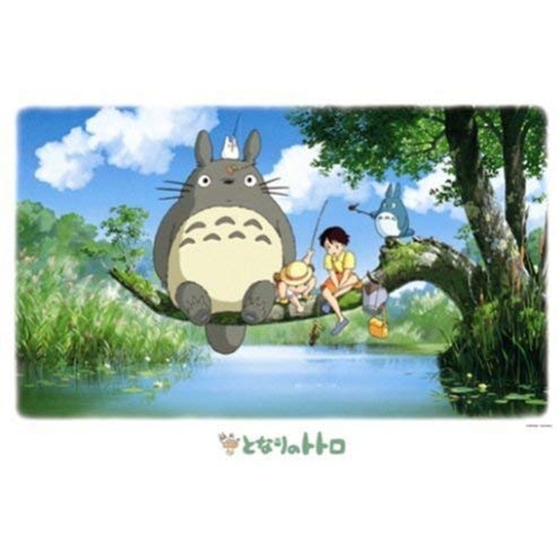 Ensky Jigsaw Puzzle 1000-226 Studio Ghibli My Neighbor Totoro What can we Fish? (1000 Pieces)
