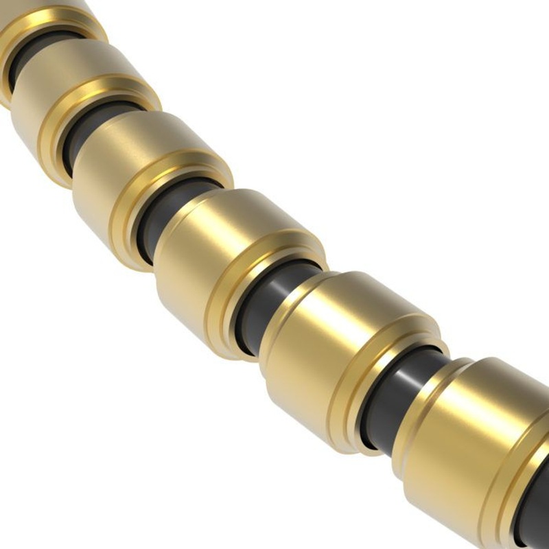 HiQparts NP Pipe Gold Size S 20Pieces