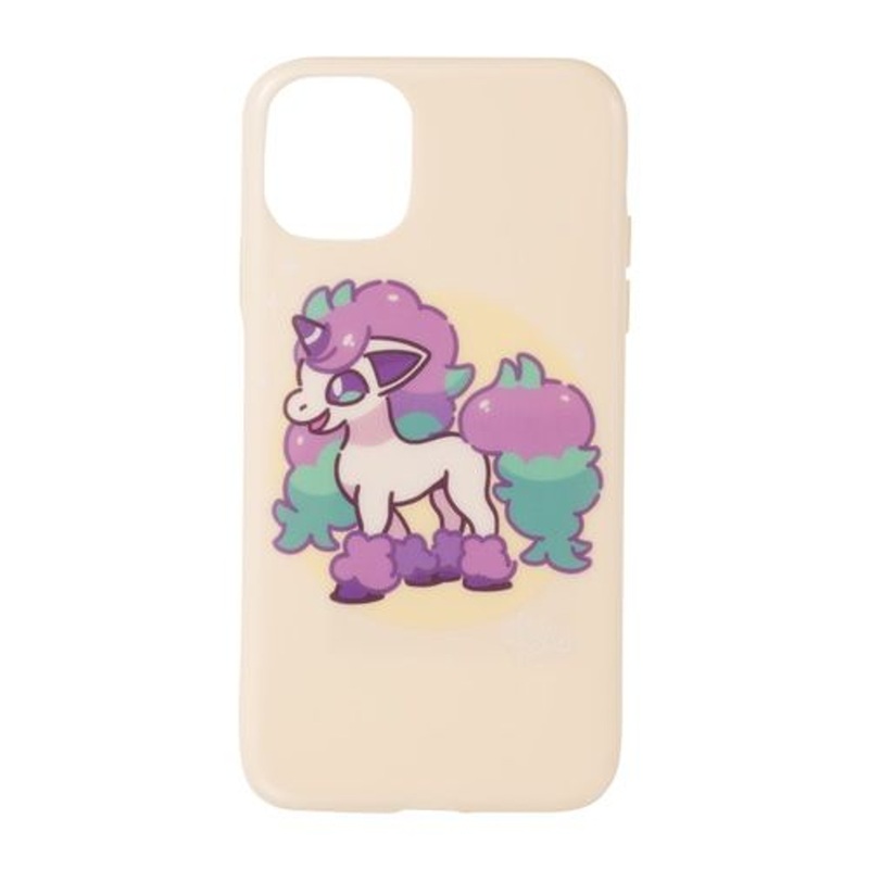 Pokemon Center Original Smartphone Case Soft Jacket for iPhone 11 HELLO PONYTA Galarian Ponyta
