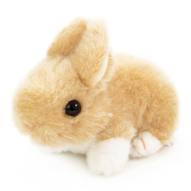 Yoshitoku Friends Of The Land Plush Toy Rabbit Beige
