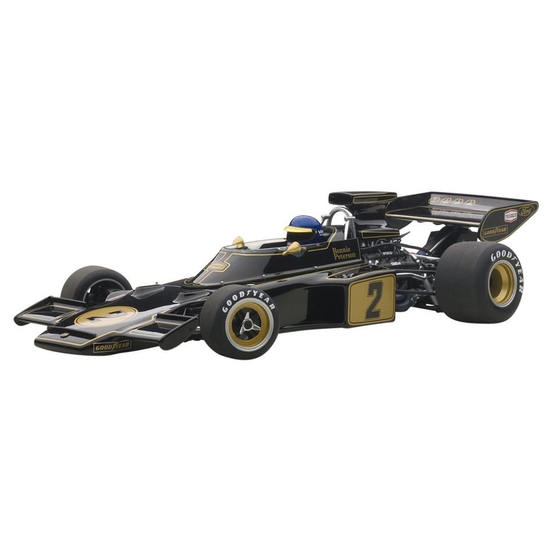 AUTOArt 1/18 Lotus 72E ’73 #2 Ronnie Peterson (With Figure) Finished Model