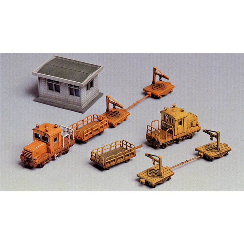 Greenmax 2151 Track Maintenance Car with Depot (N scale)