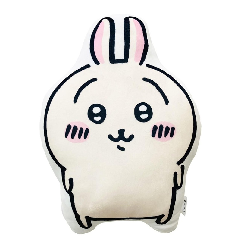 Morishita Chiikawa Mochi Mochi Die-Cut Hug Pillow Usagi