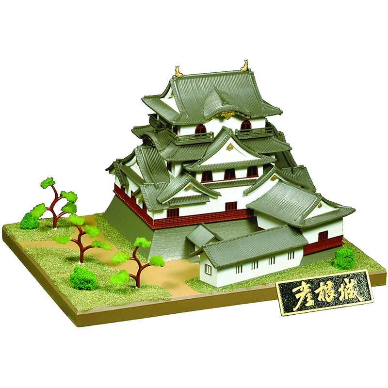 Doyusha S25 Japanese Hikone Castle 1/280 Scale Plastic Model
