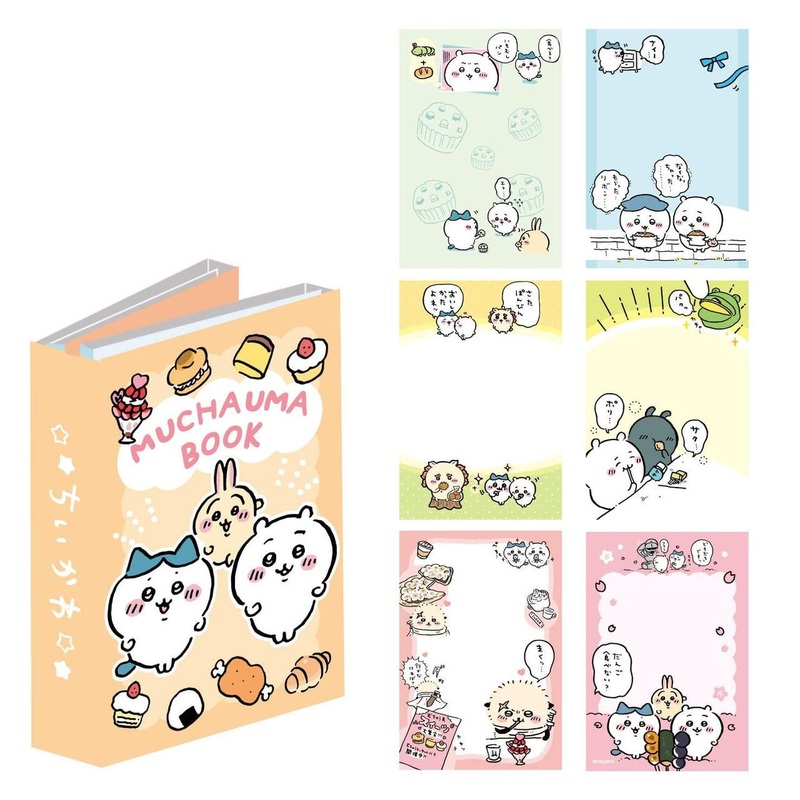 Ensky Chiikawa Flip Memo Super Delicious Book