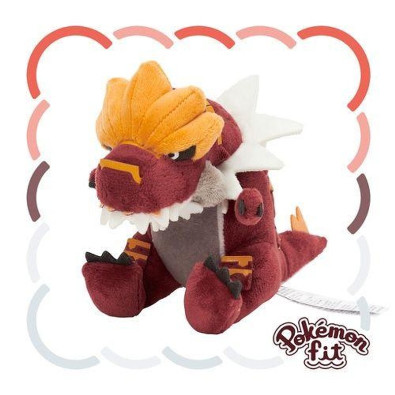 Pokemon Center Original 697 Plush Pokemon Fit Tyrantrum