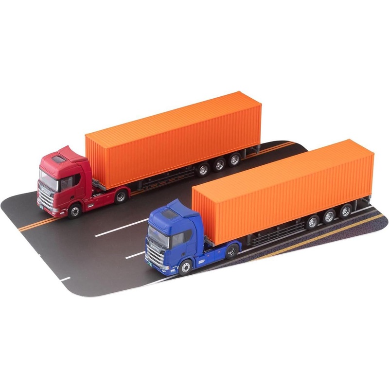 Tomytec The Trailer Collection Scania Trailer Set A 2 Cars Set (N scale)