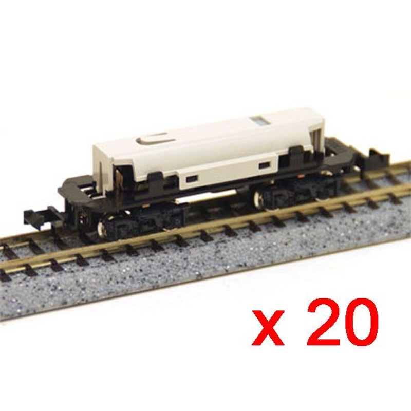 20 Pieces of Kato 11-106 Powered Motorized Chassis Value Set (N scale)