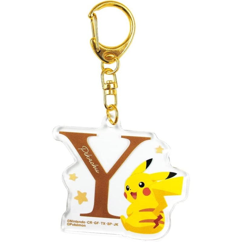 T’s Factory Pokemon Initial Acrylic Keychain 2 Y