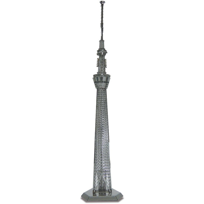 Tenyo Metallic Nano Puzzle TMN-30 Tokyo Skytree