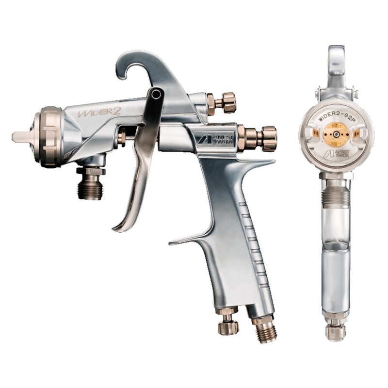 Anest Iwata WIDER2-25W1G Gravity Feed Portable Spray Gun 2.5mm Nozzle