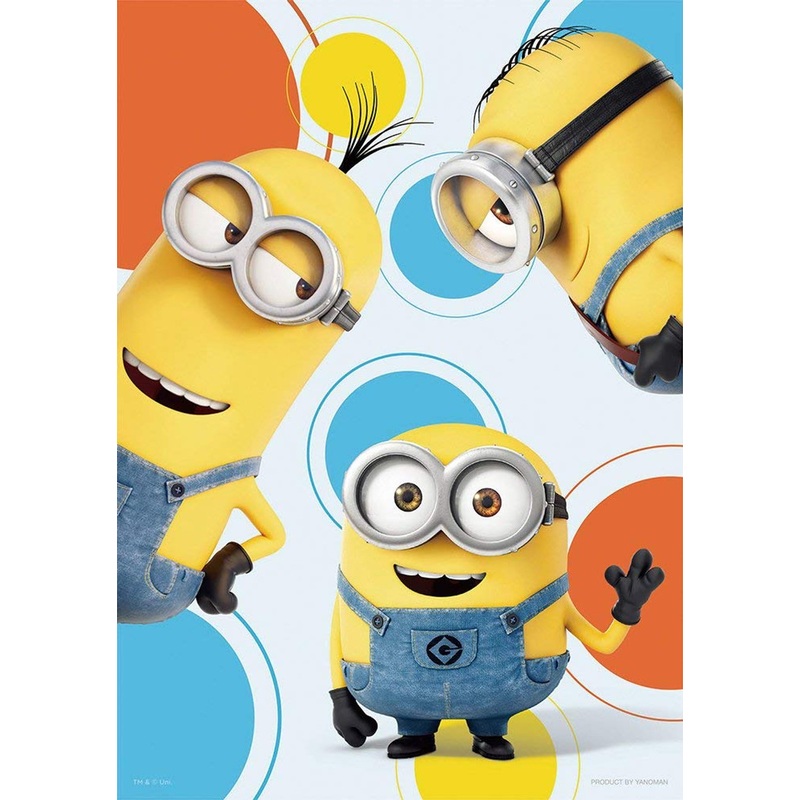 Yanoman Prism Art Jigsaw Puzzle 61-39 Despicable Me Three Minions (108 Pcs)