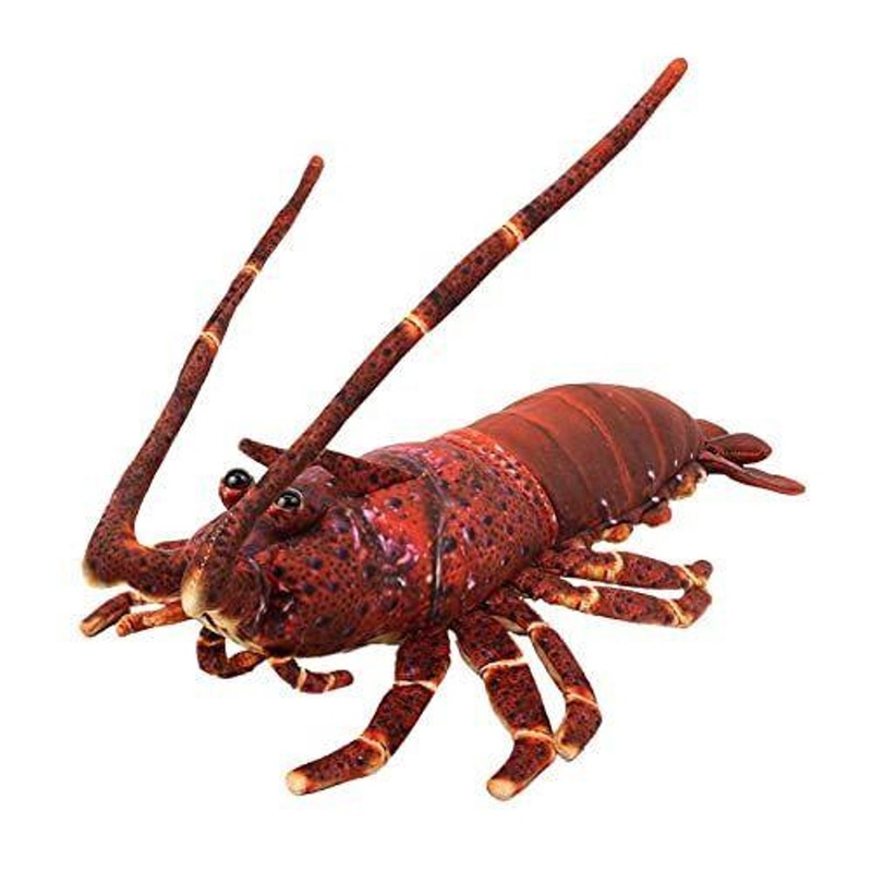 Taiyo Sangyo Wildography Plush Japanese Spiny Lobster (Ise Ebi)