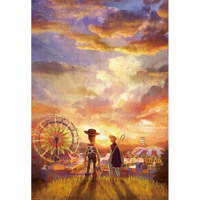 Tenyo D1000-085 Jigsaw Puzzle Disney Toy Story The Two of Us at Dusk (1000 Pieces)
