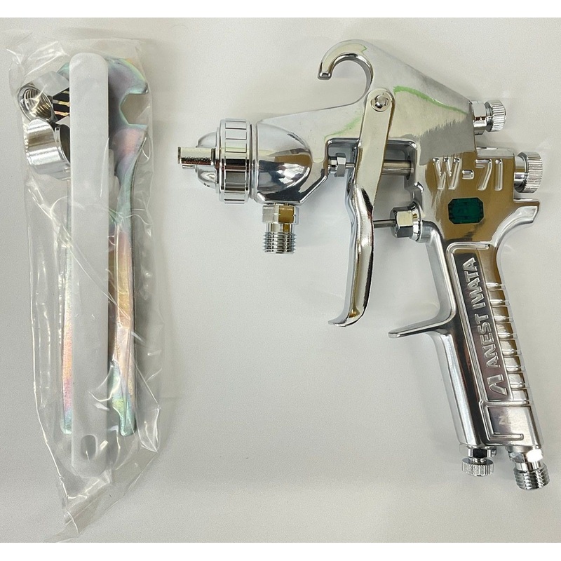 Anest Iwata W-71-02 Small Size Spray Gun Dia. 1.0mm Pumping Type