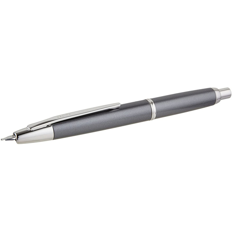 Pilot Fountain Pen Capless DeSymo Bold (B) Dark Gray Maica Axis FCT15SRGYB