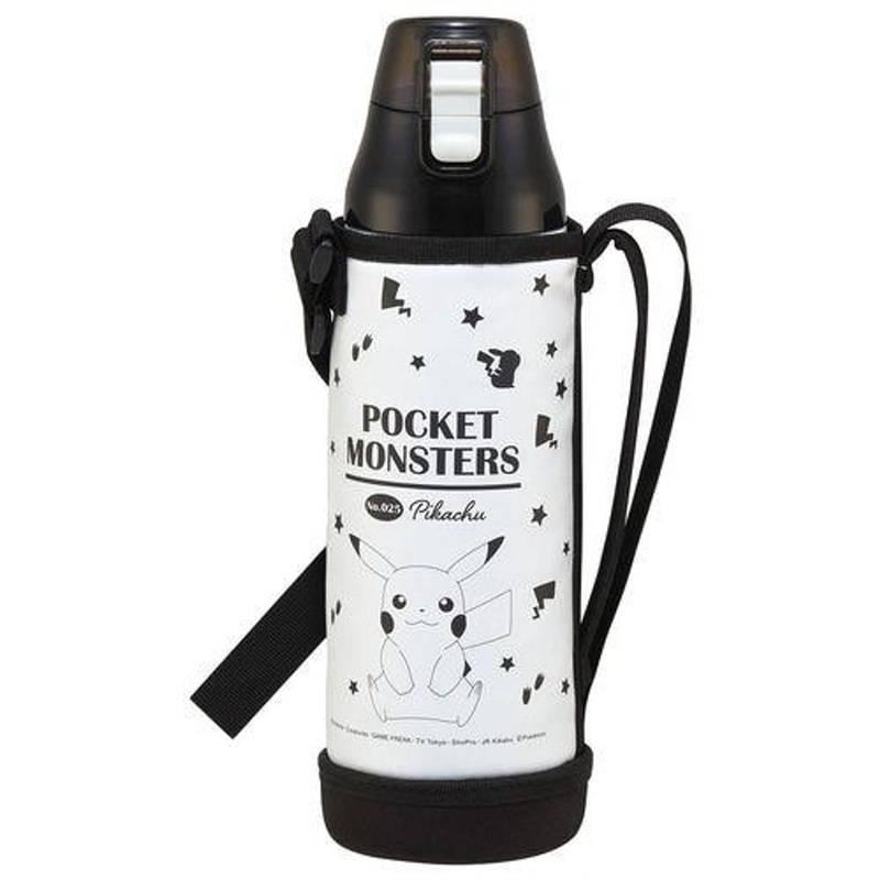 Pokemon Center Original Direct-Drink Stainless Bottle Pikachu