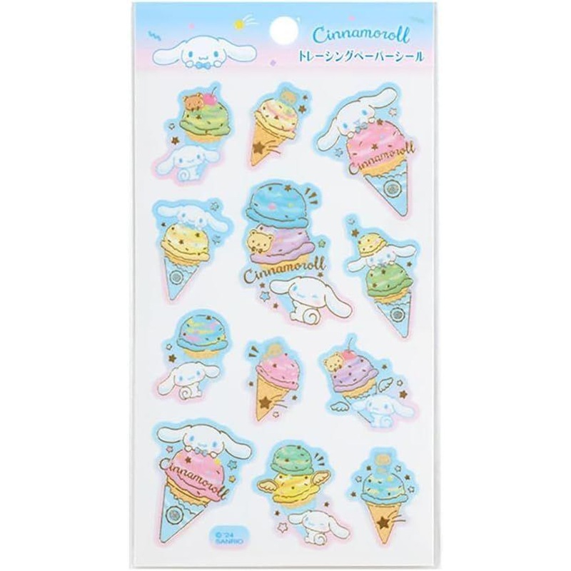 Sanrio Sticker Set Cinnamoroll  (Ice Cream Party)
