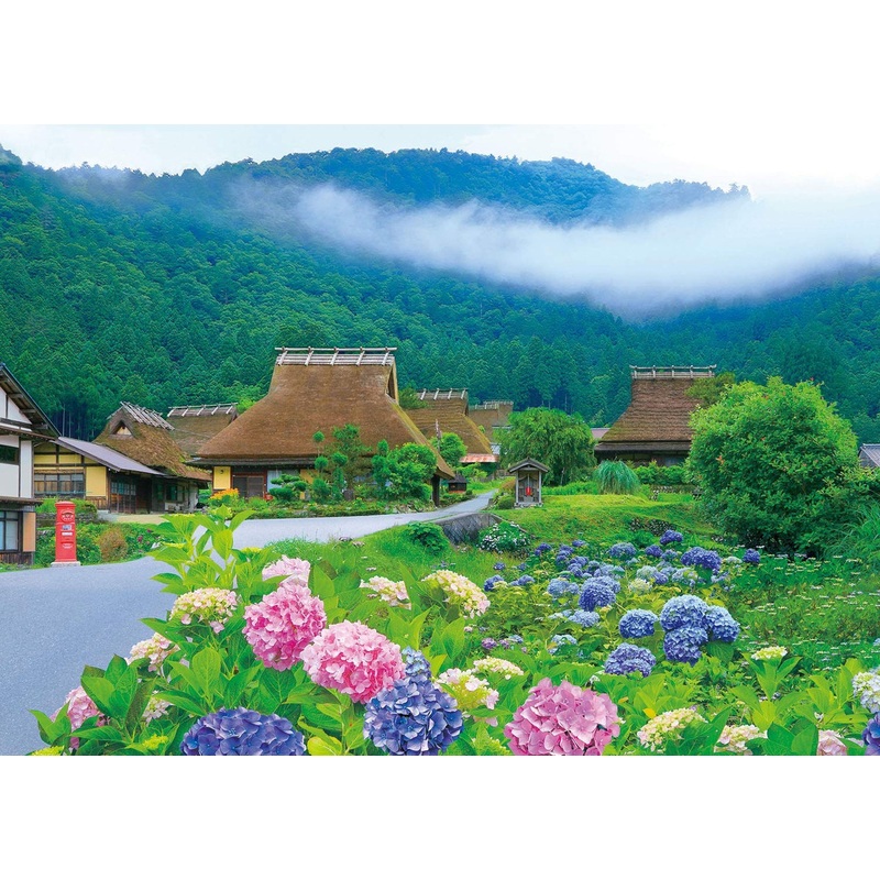 Epoch Jigsaw Puzzle 05-118 Japan Miyama’s Thatched Roof Private House (500 Pieces)