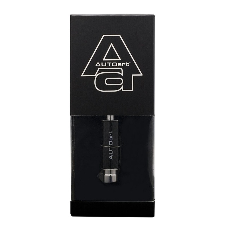 AUTOArt Carbon Exhaust Flashlight Keychain