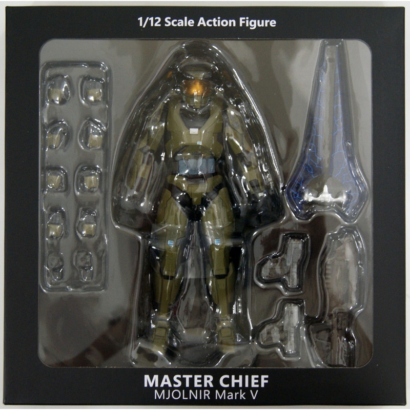 Union Creative 1000TOYS RE:EDIT Master Chief MJOLNIR Mark V 1/12 Scale Figure (Halo)