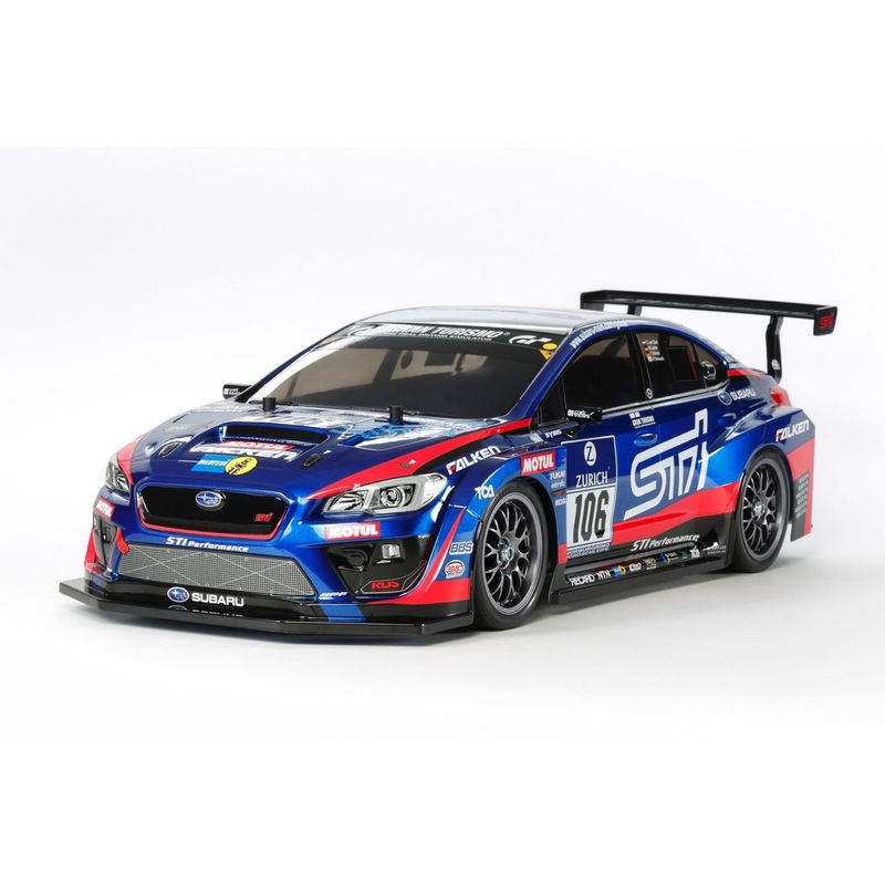 Tamiya 58645 Subaru WRX STI NBR Challenge (TT-02 Chassis) 1/10 Scale RC Car Series No.645