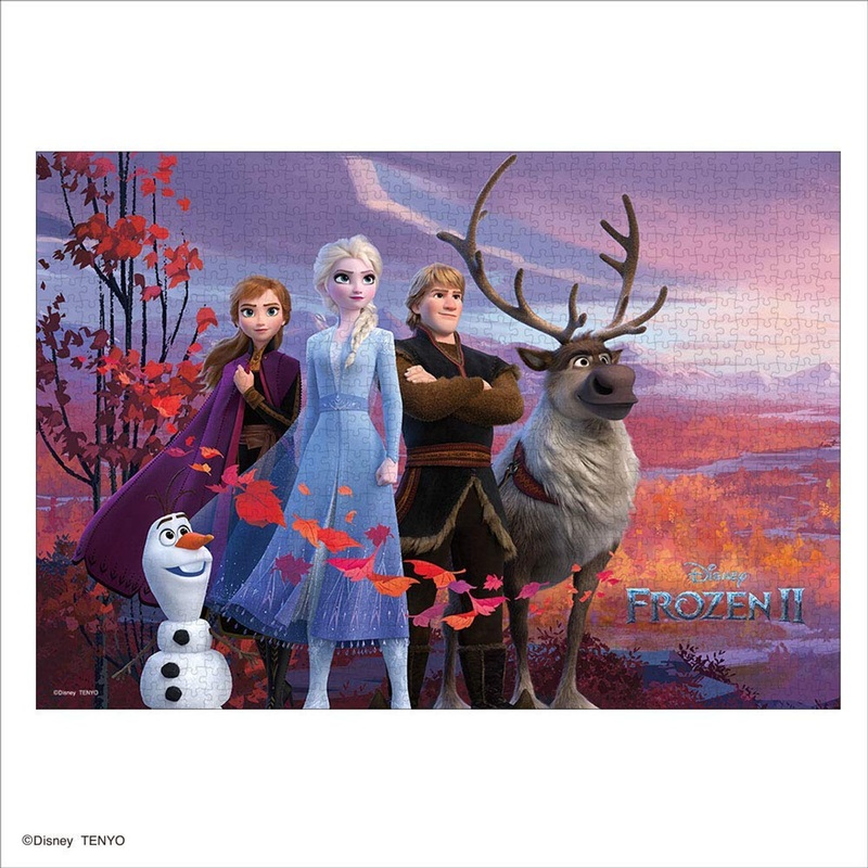 Tenyo Japan Jigsaw Puzzle D1000-056 Disney Frozen 2 Anna Secret Story (1000 Pieces)