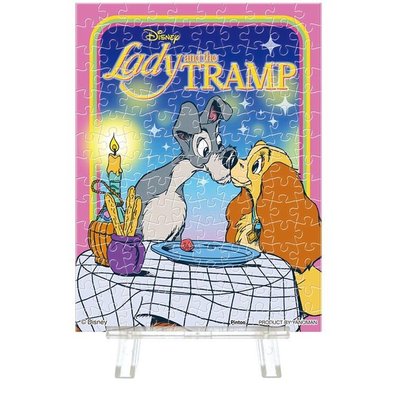 Yanoman 2308-20 Jigsaw Puzzle Disney Classics Lady and the Tramp (150 S-Pieces)