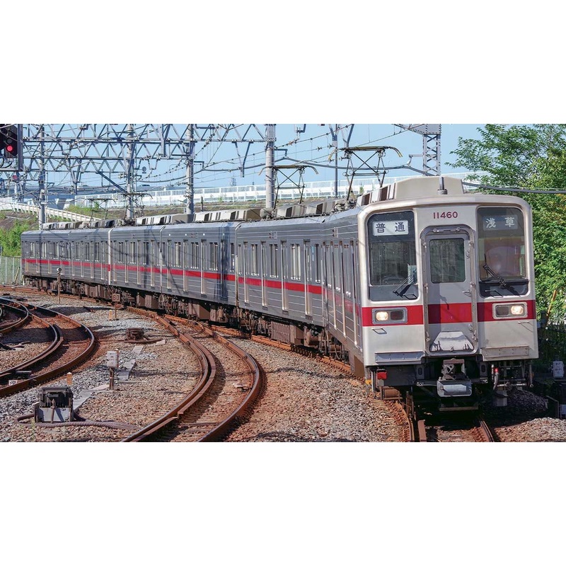 Greenmax 31591 Tobu Type 10030 (10050/Tobu Skytree Line/Destination Lighting) without Motor 4 Cars Set (N scale)