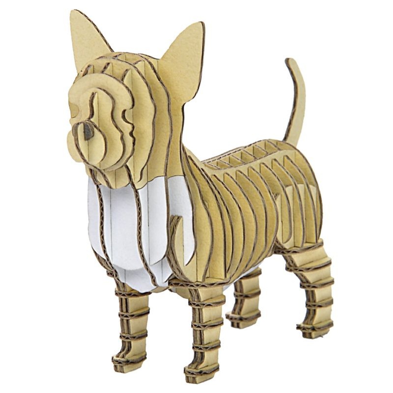 hacomo GRID Paper Craft Chihuahua