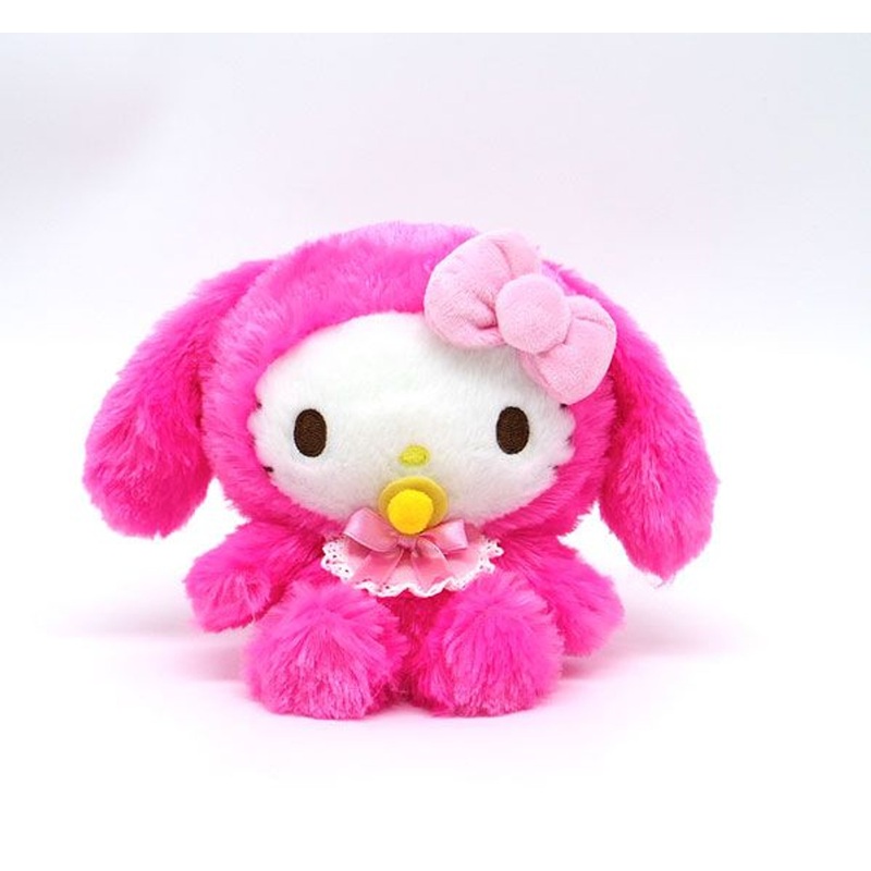 Nakajima Sanrio Fuwakuta Baby Plush Doll Hello Kitty
