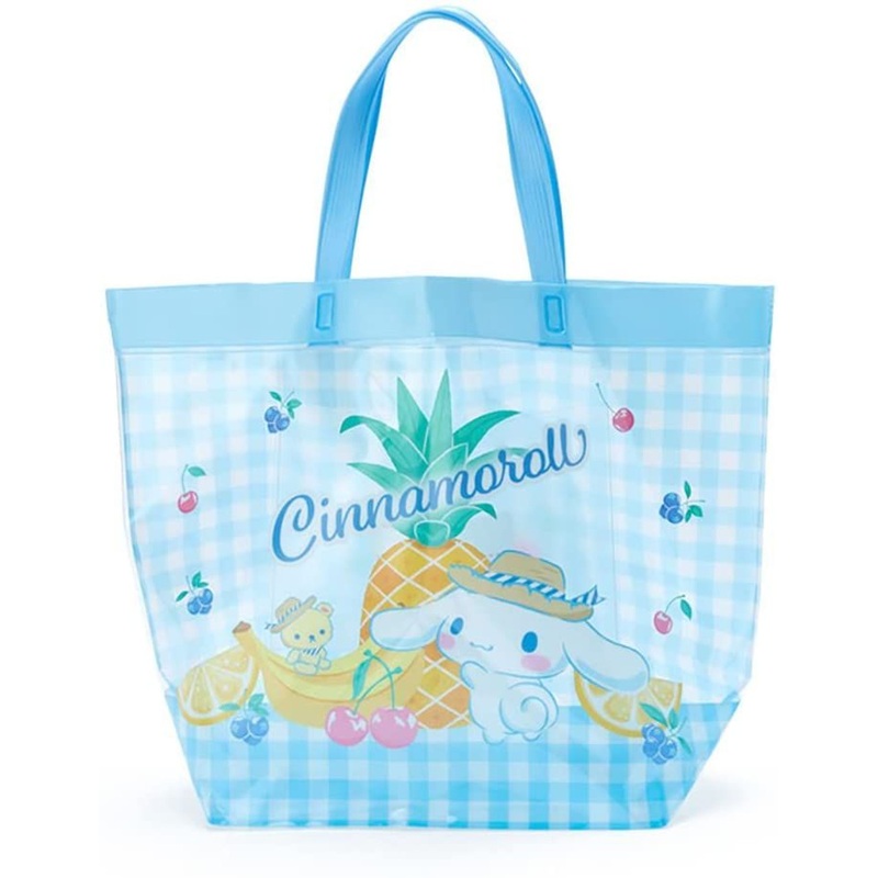 Sanrio Vinyl Summer Bag Cinnamoroll Gingham