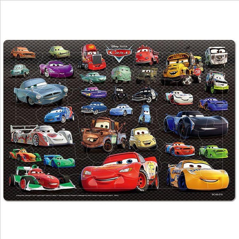 Tenyo DC60-210 Jigsaw Puzzle Disney Cars ‘Gathering of Friends!’ (60 Pieces)