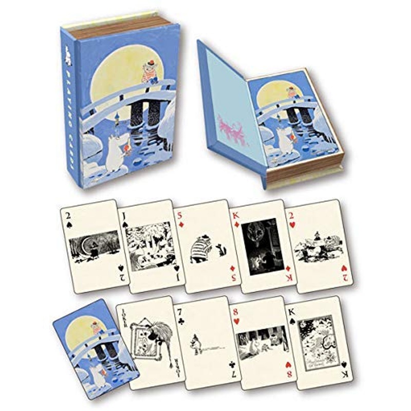 Ensky Playing Cards Moomin Antique Book Cover Package Winter Ver.