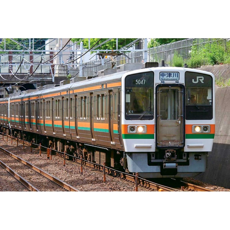 Greenmax 30476 JR Series 211-5000 (Jinryo Car Base K1 Configuration) 4 Cars Set (N scale)