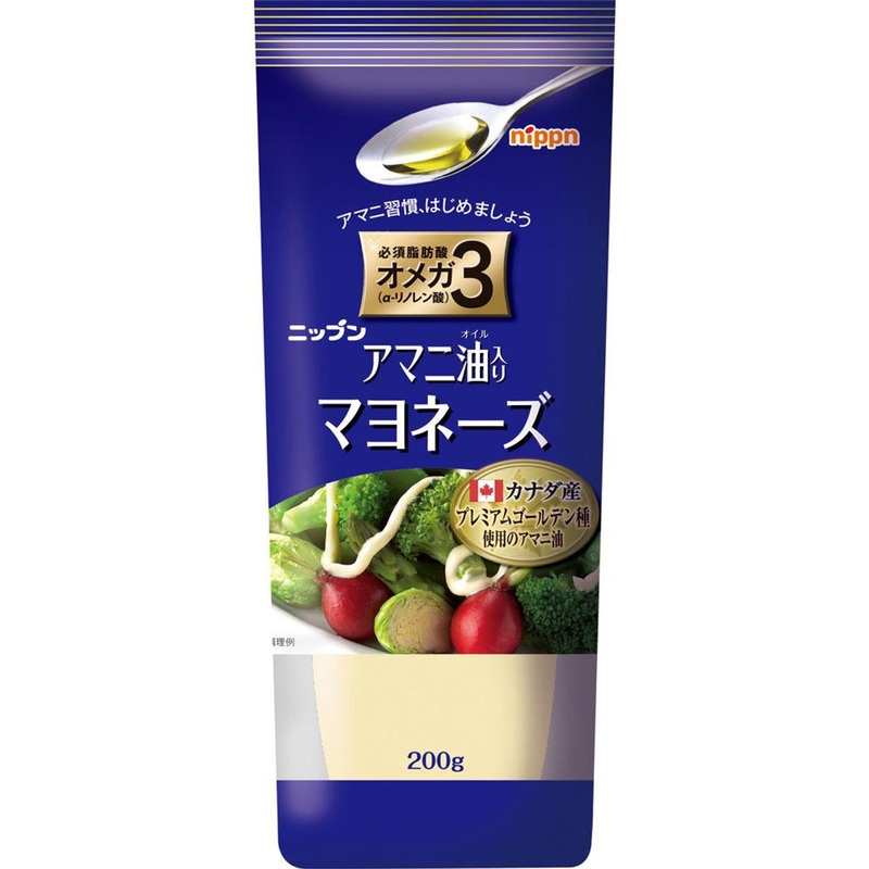 Mayonnaise With Japanese Flour Flaxseed Oil 200G