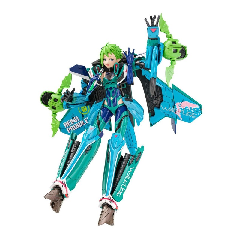 Aoshima Variable Fighter Girls – VF-31A Kairos Reina Prowler Plastic Model (Macross Delta)