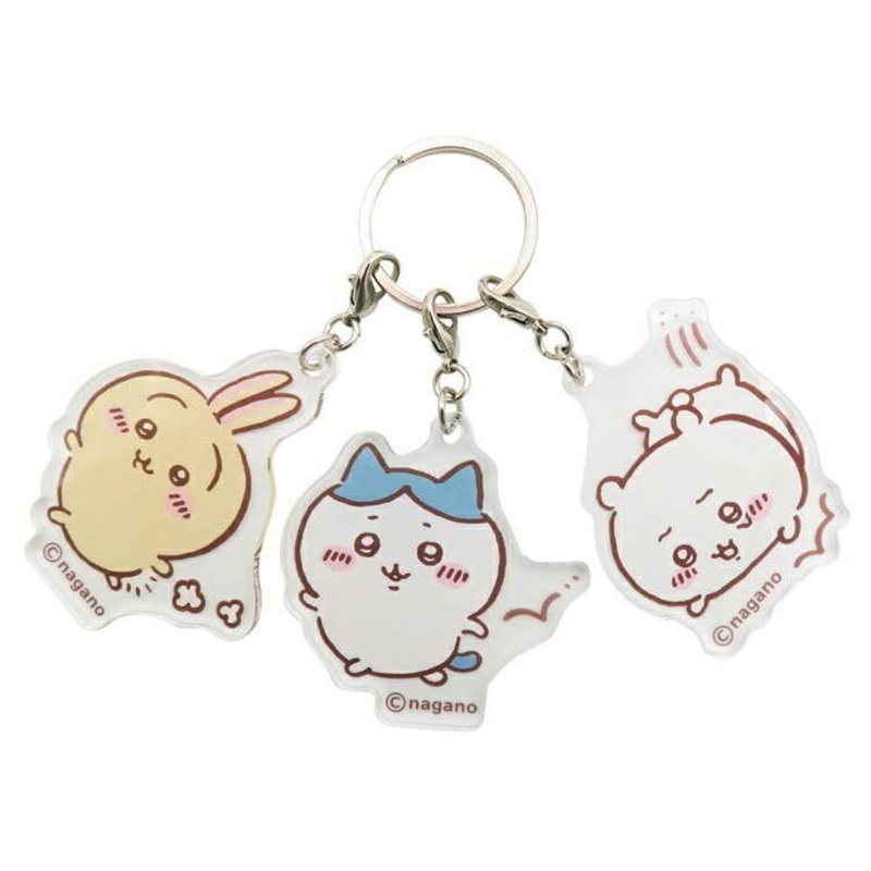 Marimocraft Chiikawa 3-Piece Keychain A