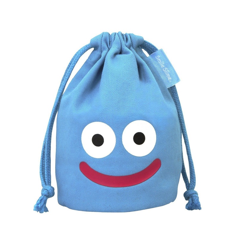 Square Enix Dragon Quest Smile Slime Mini Pouch Blue