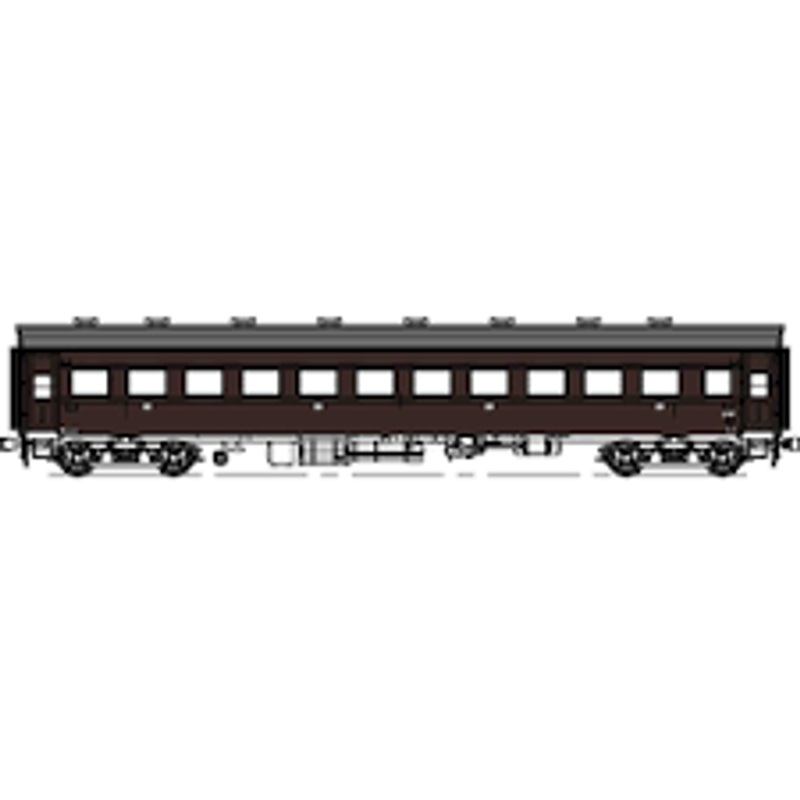 Tramway TW35T-OHA35KN-1  Passenger Car OHA35 Grape No.1 (HO scale)