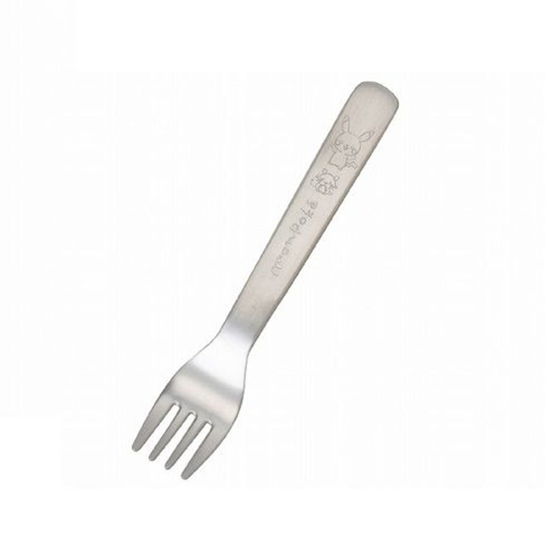 Pokemon Center Monpoke Stainless Steel Fork Pikachu & Dedenne