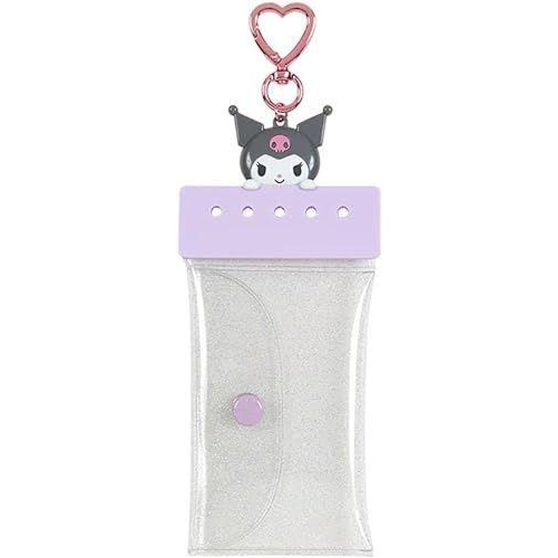 Sanrio Clear Pouch Kuromi (My Snap-on Letters)